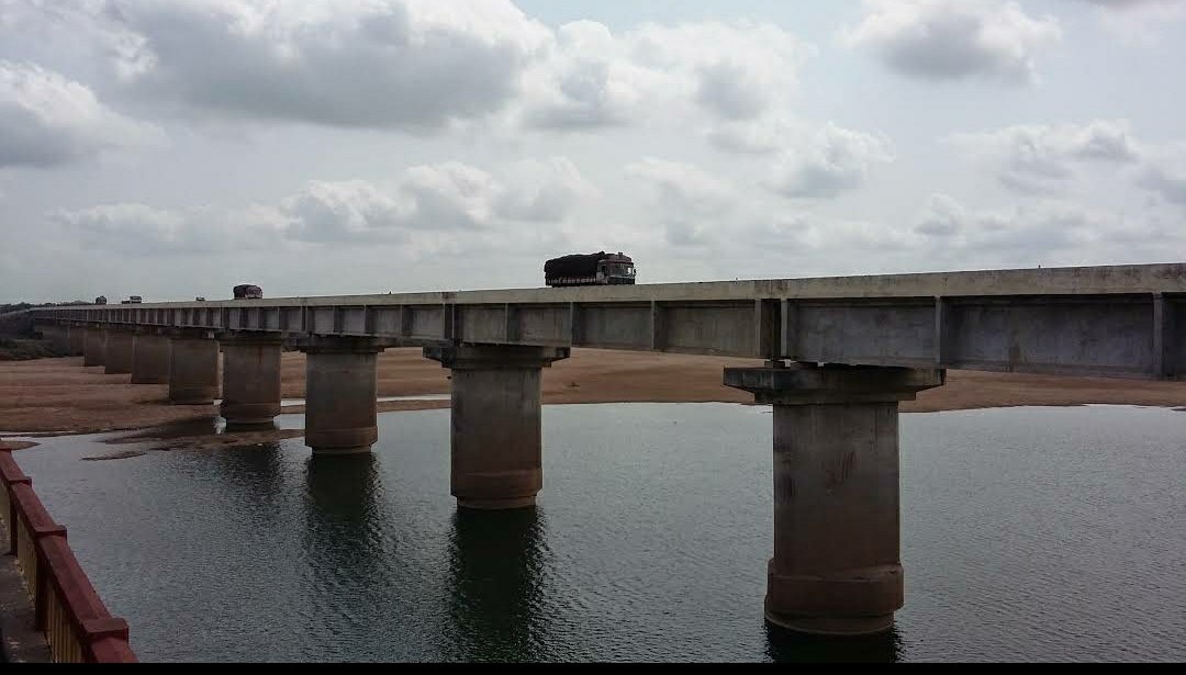 Crossing the Mahanadi River